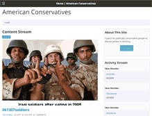 Tablet Screenshot of conservatives.hoop.la